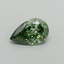 1.01 Ct. Fancy Vivid Pacific Green Pear Lab Grown Diamond