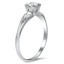 The Mickey Ring, smalltop view on a hand