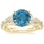 18K Yellow Gold Luxe Secret Garden Diamond Ring (3/4 ct. tw.), smalltop view