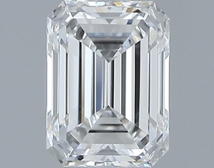Emerald diamond — real photo
