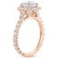 14K Rose Gold Sienna Three-Quarter Coverage Diamond Ring (5/8 ct. tw.), smallside view
