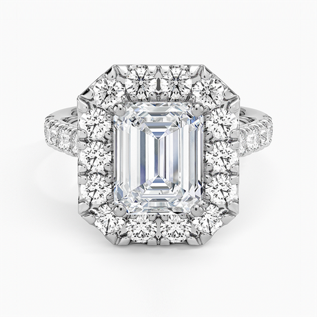 Adele Halo Diamond Ring