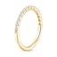 18K Yellow Gold Milan Diamond Ring (1/5 ct. tw.), smallside view