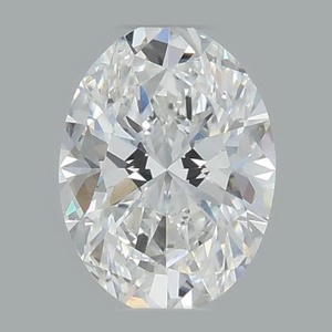 Oval diamond — real photo