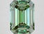 5.27 Ct. Fancy Vivid Green Emerald Lab Grown Diamond