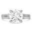 Custom Tapered Trellis Diamond Ring