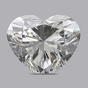Heart diamond — real photo