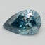 2.24 Ct. Fancy Vivid Blue Pear Lab Grown Diamond