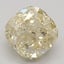 1.00 Ct. Fancy Yellow Cushion Diamond