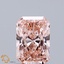 1.06 Ct. Fancy Vivid Pink Radiant Lab Grown Diamond