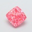 2.10 Ct. Fancy Vivid Pink Cushion Lab Grown Diamond