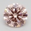 2.25 Ct. Fancy Intense Pink Round Lab Grown Diamond