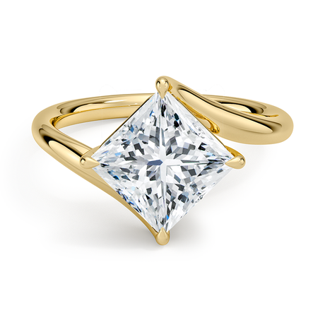 Atelier Bypass Solitaire Ring