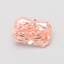 0.58 Ct. Fancy Vivid Pink Radiant Lab Grown Diamond