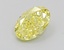 1.01 Ct. Fancy Intense Yellow Oval Lab Grown Diamond