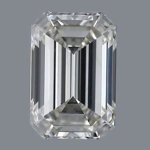 Emerald diamond — real photo