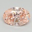 2.17 Ct. Fancy Vivid Pink Oval Lab Grown Diamond