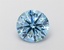 1.72 Ct. Fancy Vivid  Blue Round Lab Grown Diamond