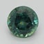 6.6mm Teal Round Montana Sapphire
