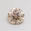 2.29 Ct. Light Brown Round Lab Grown Diamond