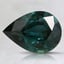 9.3x6.6mm Teal Pear Sapphire