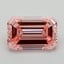 1.08 Ct. Fancy Intense Pink Emerald Lab Grown Diamond