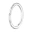 18K White Gold Astra 1.4mm Diamond Ring, smallside view
