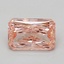 1.55 Ct. Fancy Vivid Pink Radiant Lab Grown Diamond