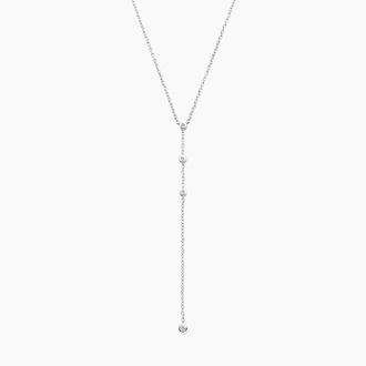 Diamond Lariat Necklace