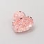 0.41 Ct. Fancy Intense  Pink Heart Lab Grown Diamond
