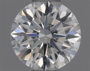 Round diamond — real photo