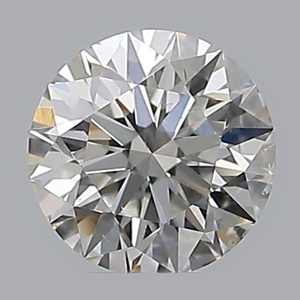 Round diamond — real photo