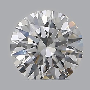 Round diamond — real photo
