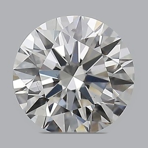 Round diamond — real photo