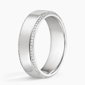 Avalon Eternity Diamond 6mm Wedding Ring (2/5 ct. tw.) in Platinum