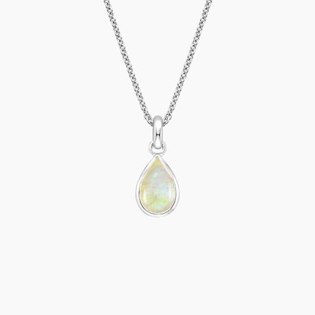 Teardrop Opal Pendant