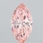 3.00 Ct. Fancy Vivid Pink Marquise Lab Grown Diamond