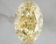 3.01 Ct. Fancy Intense Yellow Oval Lab Grown Diamond