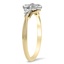 The Carlsbad Ring, smalltop view on a hand