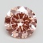 2.00 Ct. Fancy Intense Pink Round Lab Grown Diamond