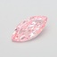 1.32 Ct. Fancy Vivid Pink Marquise Lab Grown Diamond