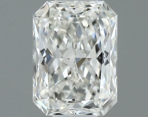 Radiant diamond — real photo