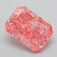 3.24 Ct. Fancy Vivid Pink Radiant Lab Grown Diamond
