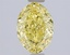 1.6 Ct. Fancy Intense  Yellow Oval Lab Grown Diamond