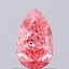 1.05 Ct. Fancy Vivid Pink Pear Lab Grown Diamond