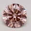 1.80 Ct. Fancy Intense Pink Round Lab Grown Diamond