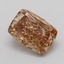 1.05 Ct. Fancy Light  Brown Cushion Lab Grown Diamond