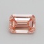 1.00 Ct. Fancy Intense Pink Emerald Lab Grown Diamond