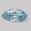 1.05 Ct. Fancy Intense Blue Marquise Lab Grown Diamond