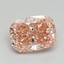 2.08 Ct. Fancy Vivid Pink Cushion Lab Grown Diamond